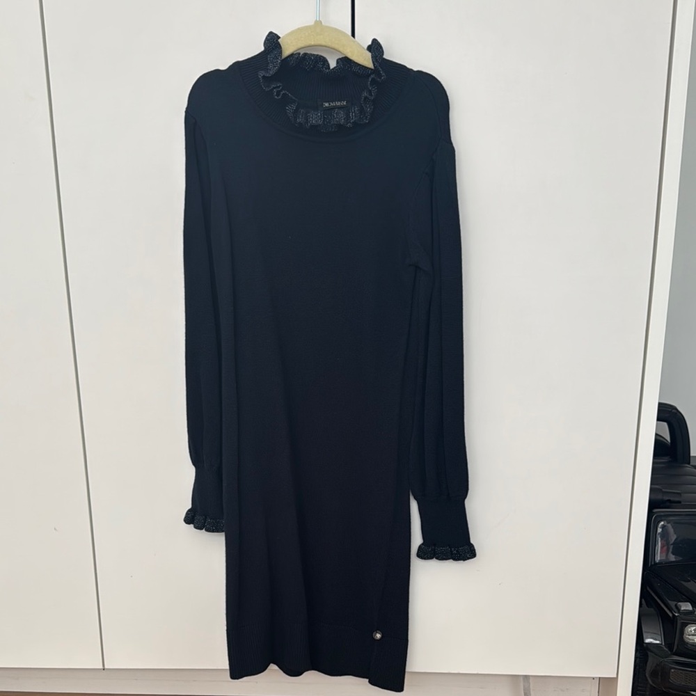 Black Knit Dress